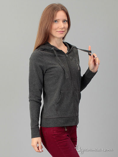 Толстовка Tom Tailor, цвет серый