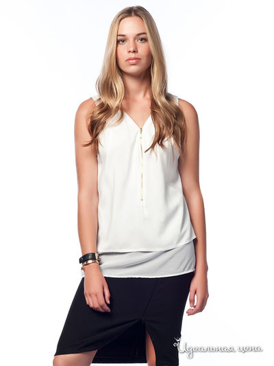 Блуза Aspesi, цвет белый