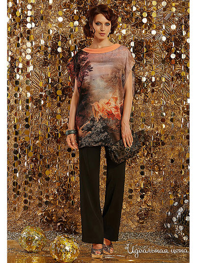 Туника ArtRibbon, цвет мультиколор