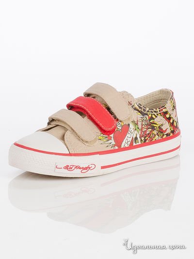 Кеды Ed Hardy, цвет песочный