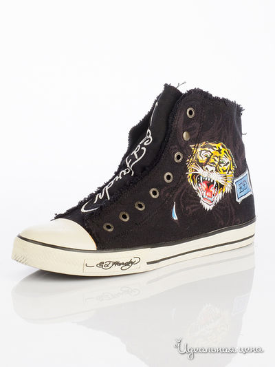 Кеды Ed Hardy, цвет черный