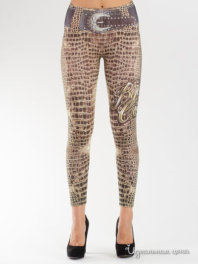 Леггинсы Bejeweled by Susan Fixel, цвет коричневый