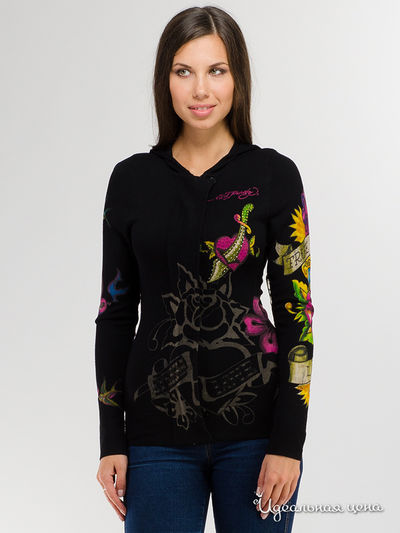 Олимпийка Ed Hardy, цвет черный