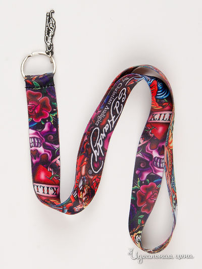 Ремень для телефона Ed Hardy, цвет темно-красный