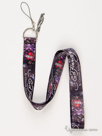 Ремень для телефона Ed Hardy, цвет черный/синий