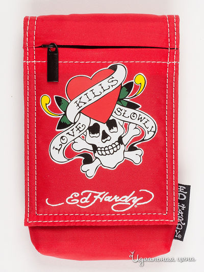 Чехол Ed Hardy, цвет красный