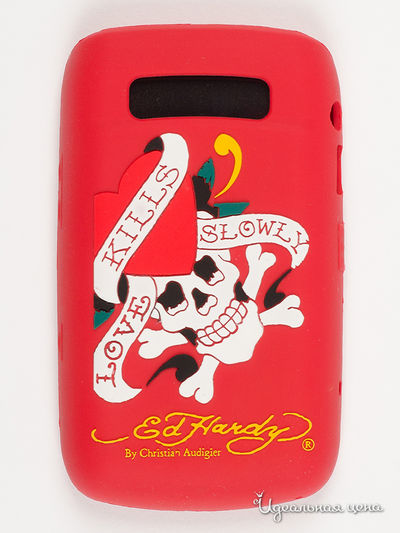 Чехол Ed Hardy, цвет красный