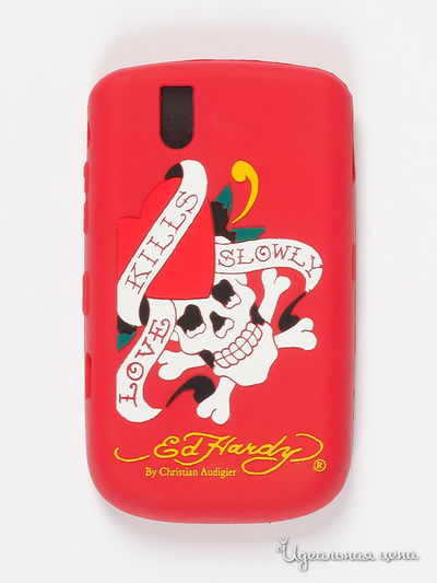 Чехол Ed Hardy, цвет красный