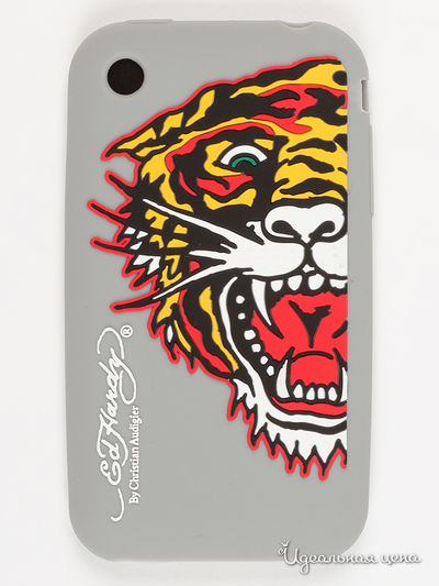 Чехол для IPHONE 3G, 3GS Ed Hardy, цвет серый