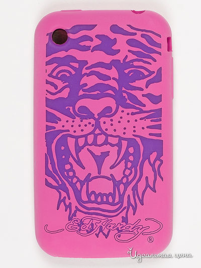 Чехол для IPHONE 3G, 3GS Ed Hardy, цвет фиолетовый