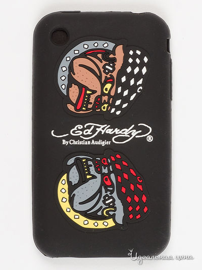 Чехол для IPHONE 3G, 3GS Ed Hardy, цвет черный