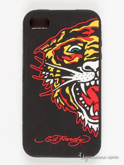 Чехол для IPHONE 4G, 4S Ed Hardy, цвет черный