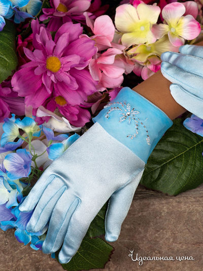 Перчатки Perlitta, цвет голубой