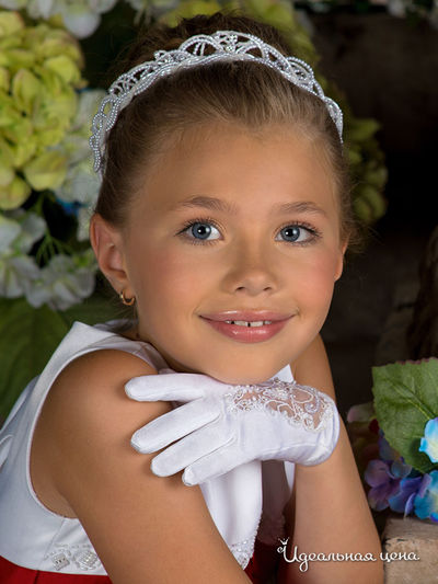 Диадема Perlitta, цвет белый