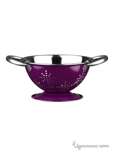 Дуршлаг, Д=14 см Premier Housewares, цвет фиолетовый