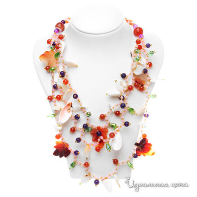 Колье Эсмеральда, цвет мультиколор