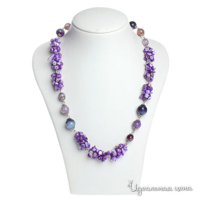 Колье Эсмеральда, цвет фиолетовый