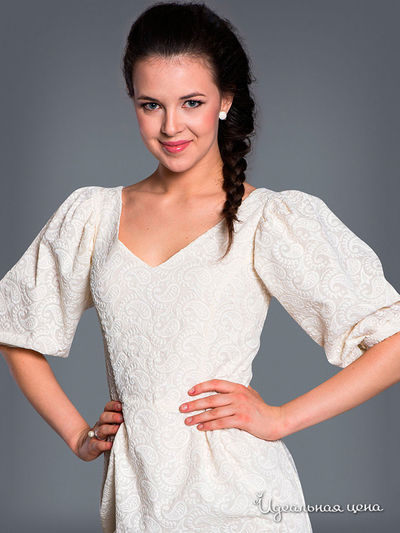 Платье Ksenia Knyazeva, цвет бежевый