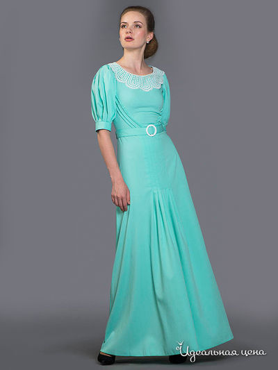 Платье Ksenia Knyazeva, цвет мятный