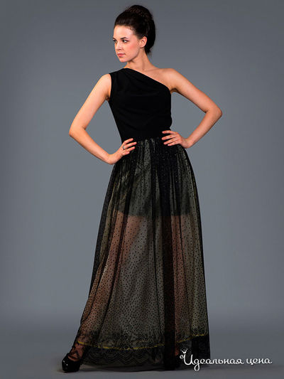 Платье Ksenia Knyazeva, цвет черный