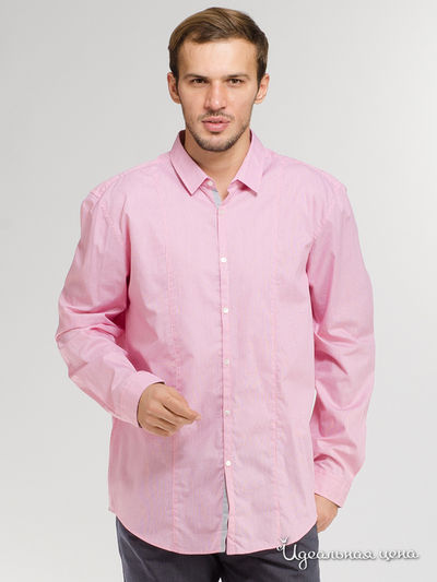 Рубашка Hugo Boss, цвет розовый