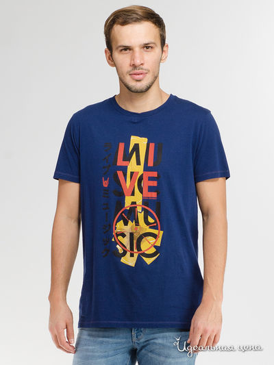 Футболка Hugo Boss, цвет синий