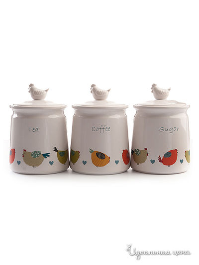 Емкость для хранения David Mason Design, цвет мультиколор