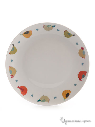 Тарелка David Mason Design, цвет мультиколор