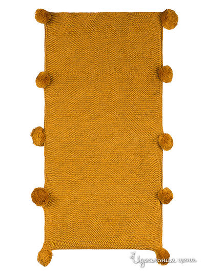 Палантин, 35*140 см Charmante, цвет горчичный