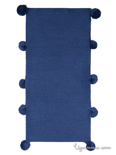 Палантин, 35*140 см Charmante, цвет синий