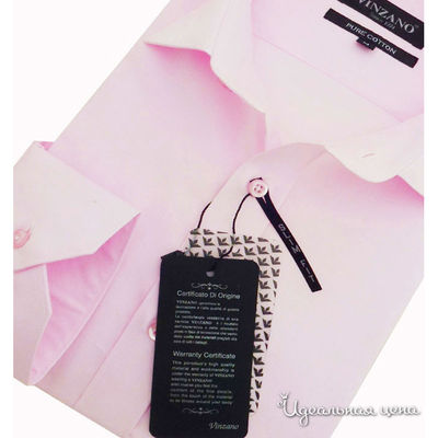 Рубашка Vinzano, цвет розовый