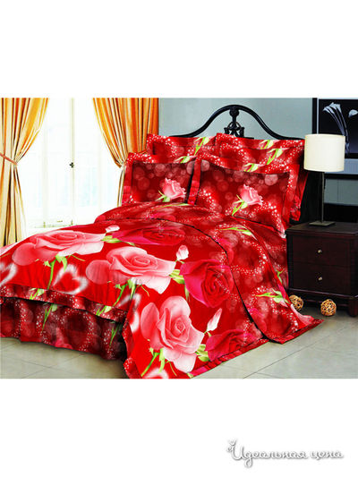 Комплект постельного белья, 1,5-спальный Pandora, цвет Мультиколор