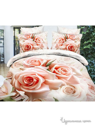 Комплект постельного белья, двуспальный Luxor, цвет Нежность