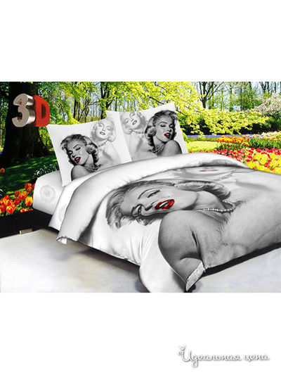 Комплект постельного белья евро Luxor, цвет Мультиколор