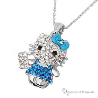 Кулон Hello Kitty, цвет серебряный