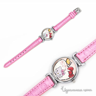 Часы Hello Kitty, цвет серебряный