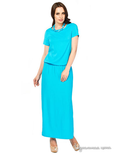 Платье Sarafan, цвет голубой