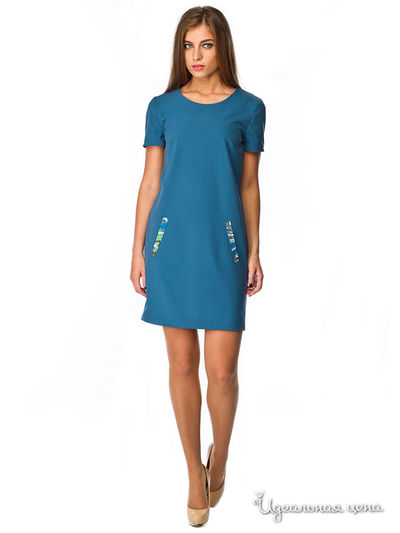 Платье Sarafan, цвет синий