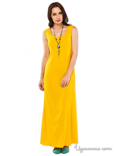 Платье Sarafan, цвет желтый