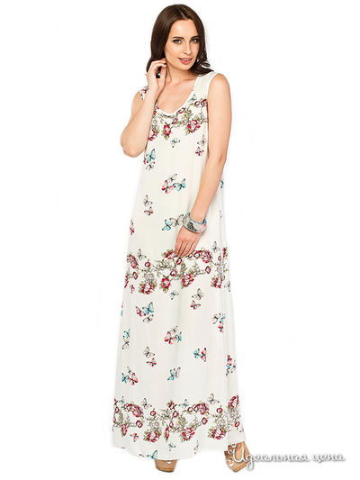 Платье Sarafan, цвет белый