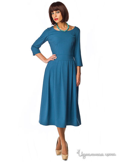 Платье Sarafan, цвет синий
