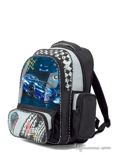 Рюкзак Benzi, цвет черный, серый