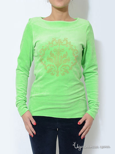 Толстовка Eva Milano, цвет салатовый