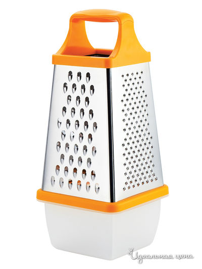 Терка четырехгранная Regent, цвет Стальной,черный