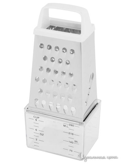 Терка четырехгранная Regent, цвет Салотовый, белый