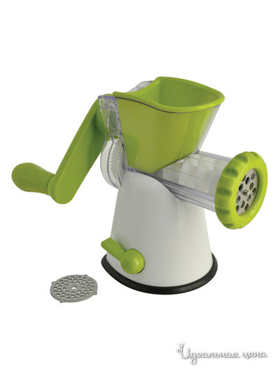 Мясорубка - измельчитель универсальный, 17х13х23 см Regent, цвет Стальной,черный