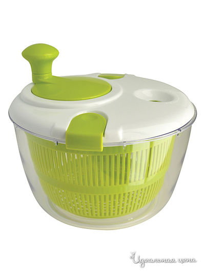 Сушилка для салата Regent, цвет стальной, черный