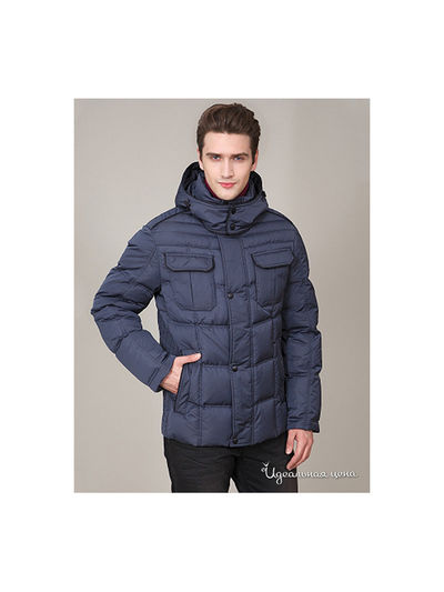 Пуховик Conver, цвет темно синий