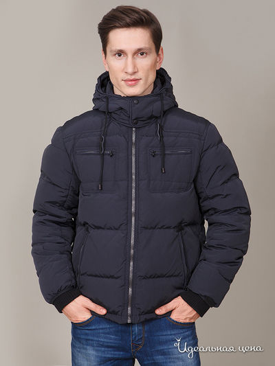 Пуховик Conver, цвет темно синий