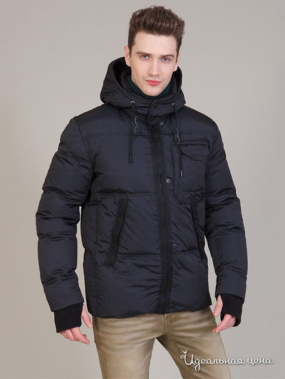 Пуховик Conver, цвет темно-синий